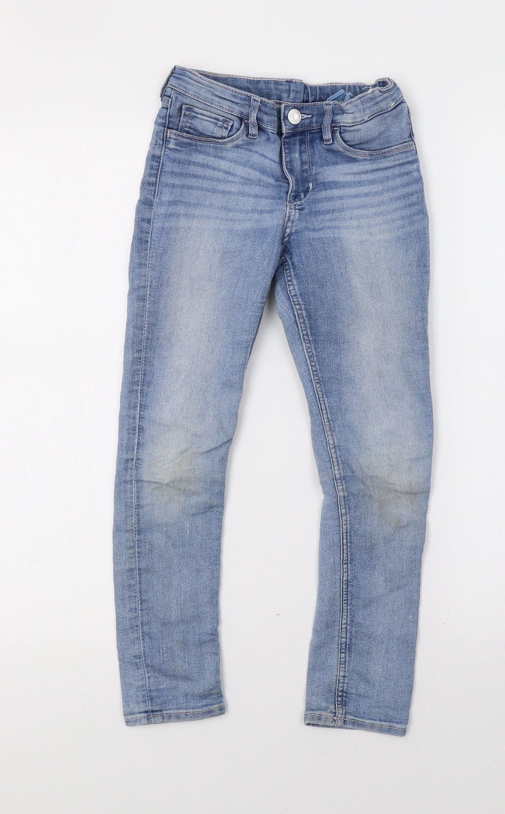 & Denim Girls Blue   Skinny Jeans Size 7-8 Years