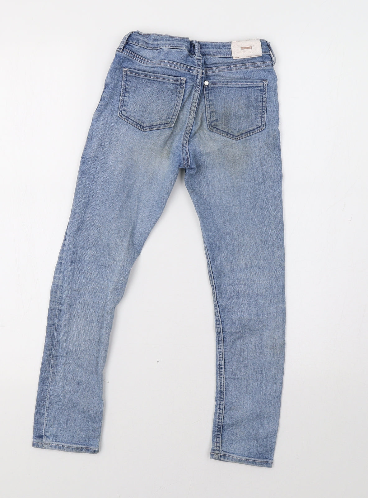 & Denim Girls Blue   Skinny Jeans Size 7-8 Years
