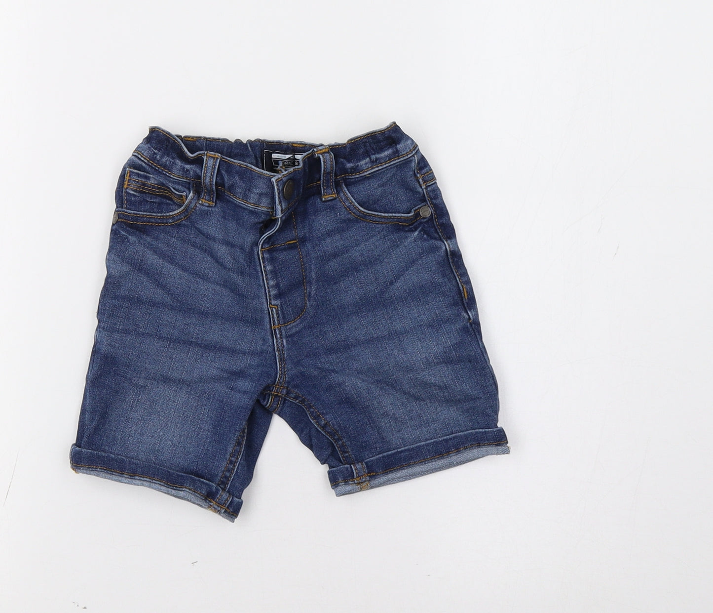 NEXT Boys Blue   Cargo Shorts Size 3-4 Years