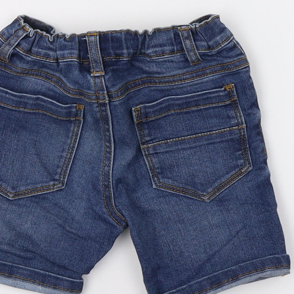 NEXT Boys Blue   Cargo Shorts Size 3-4 Years