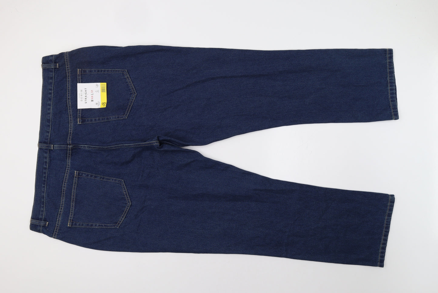 George Mens Blue  Denim Straight Jeans Size 44 L32 in
