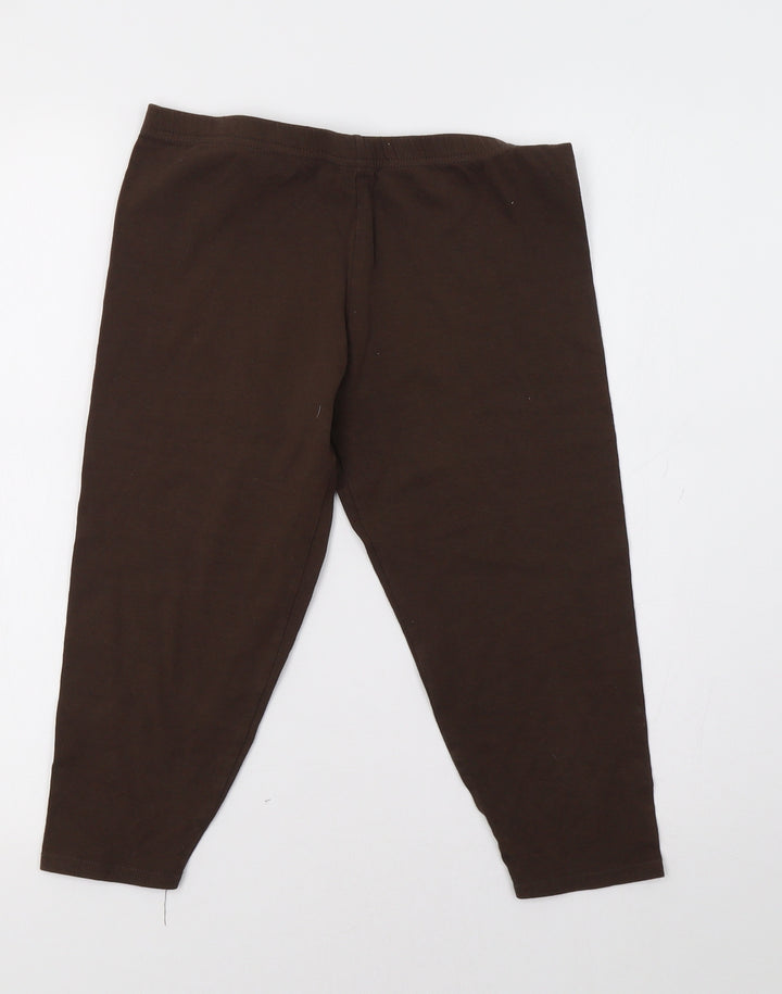 Red Herring Girls Brown Jegging Trousers Size 13-14 Years