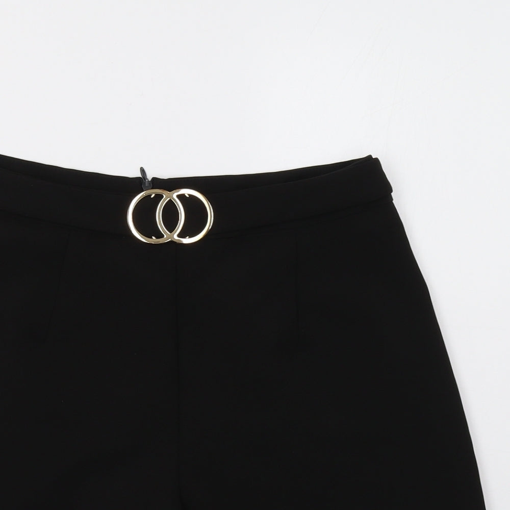 Quiz Womens Black   Chino Shorts Size 12