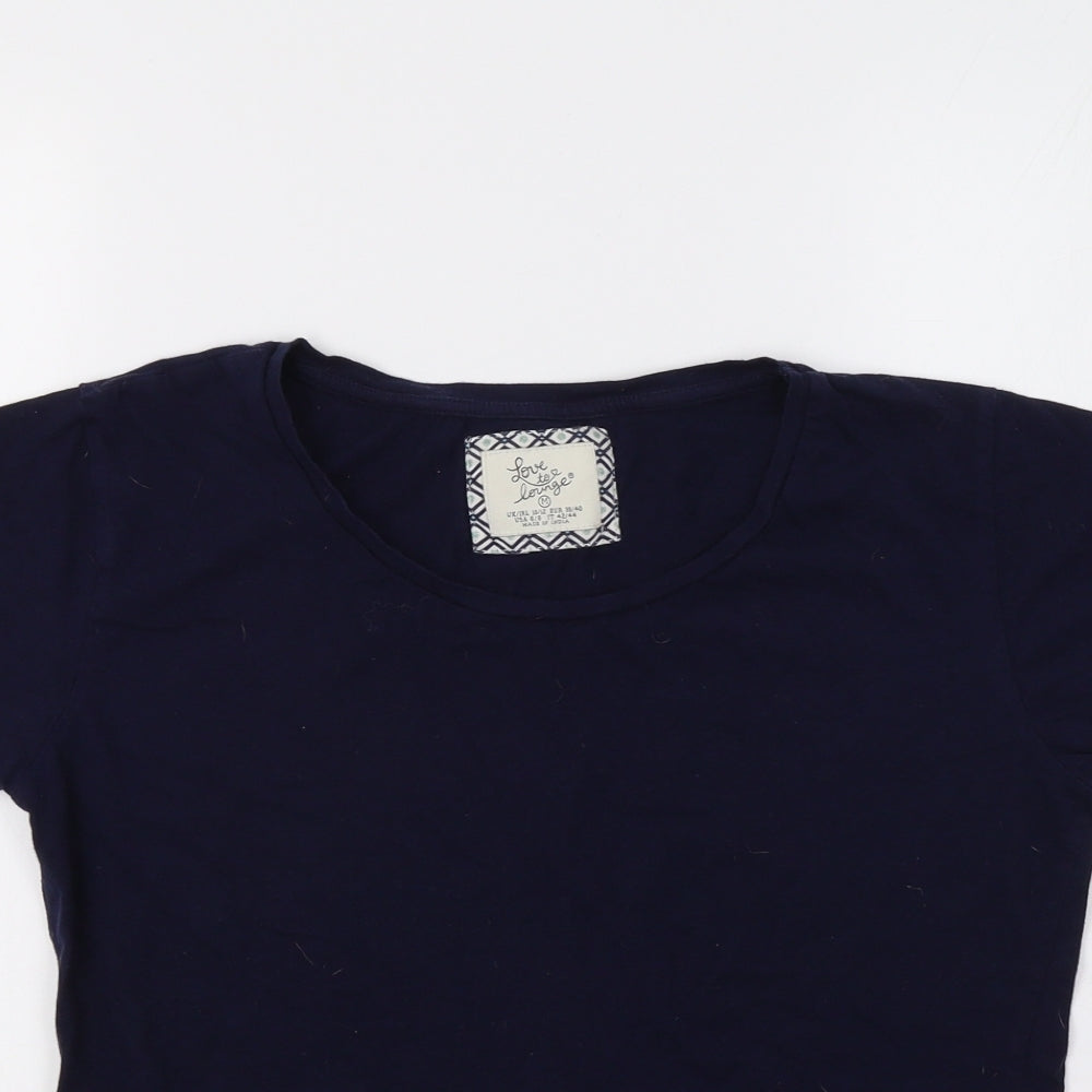 Primark Womens Blue   Top Pyjama Top Size M