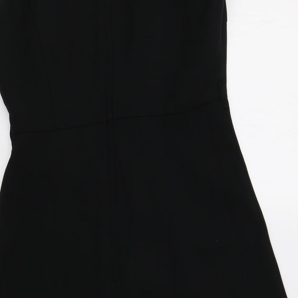 Dorothy Perkins Womens Black   Fit & Flare  Size 8