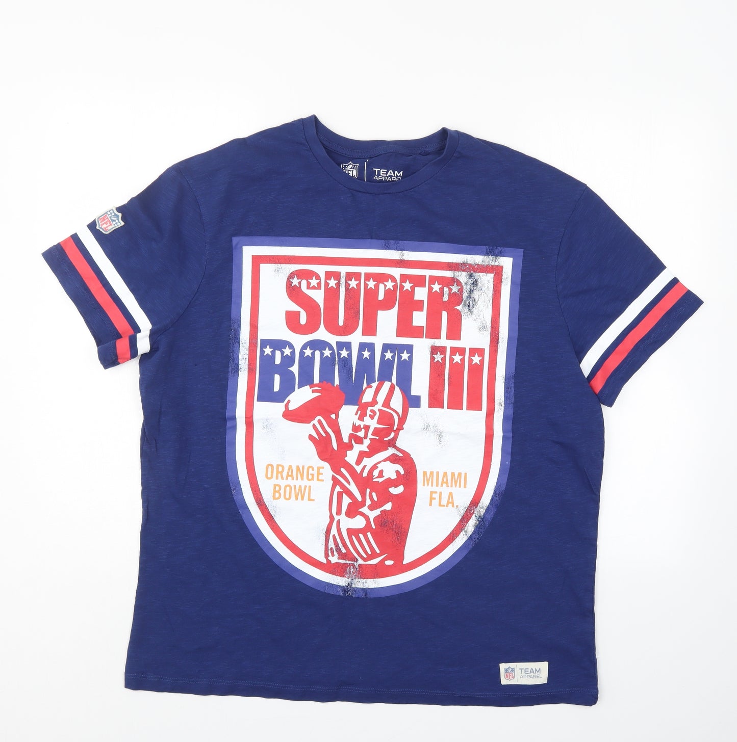 TU Mens Blue    T-Shirt Size XL