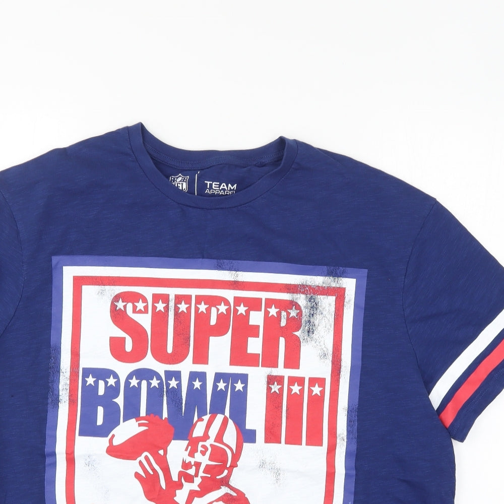 TU Mens Blue    T-Shirt Size XL