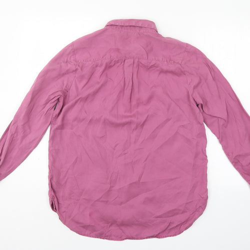 TU Womens Purple   Basic Button-Up Size 14