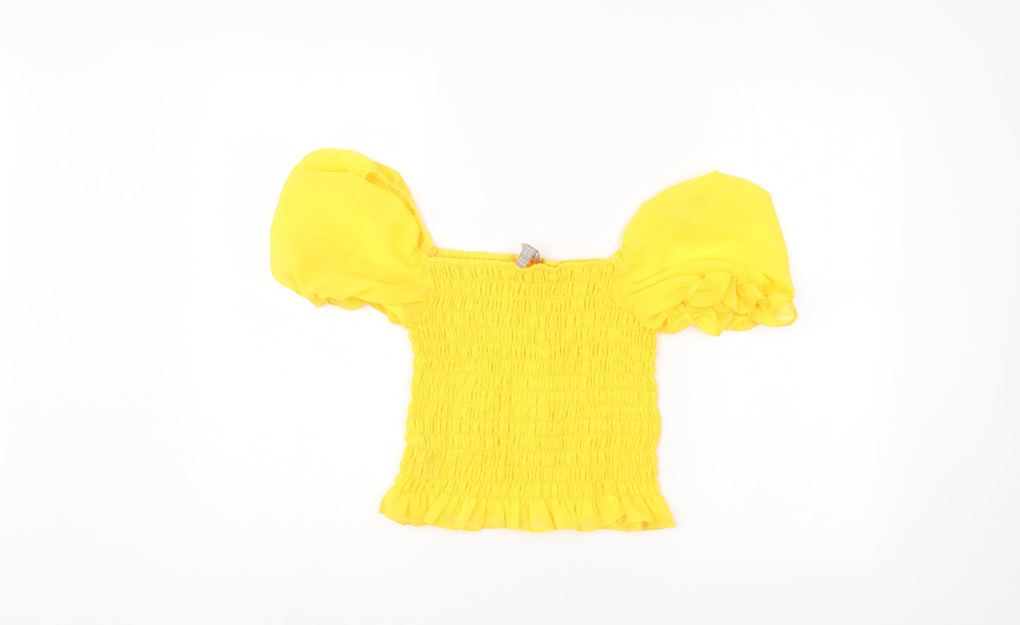 ASOS Womens Yellow   Basic Blouse Size 14
