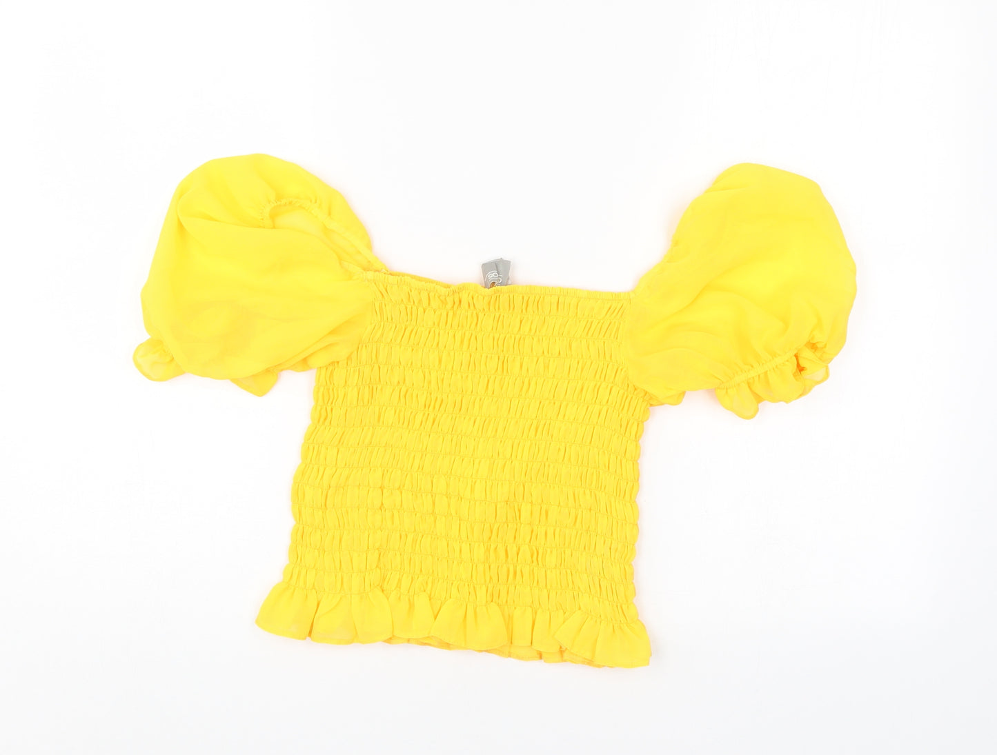 ASOS Womens Yellow   Basic Blouse Size 14