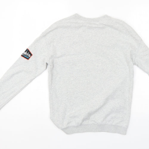 H&M Boys Grey   Pullover Sweatshirt Size 11-12 Years