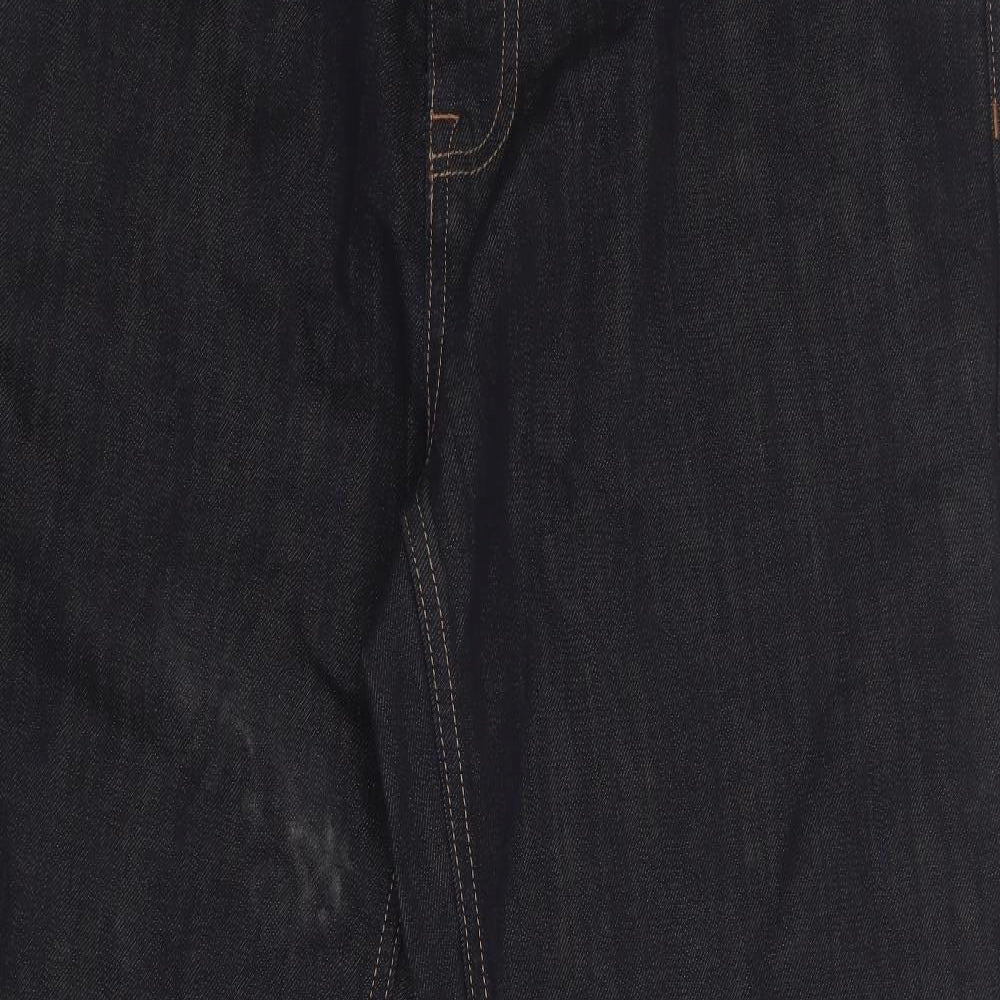 NEXT Mens Black   Straight Jeans Size 36 in L30 in - LONG