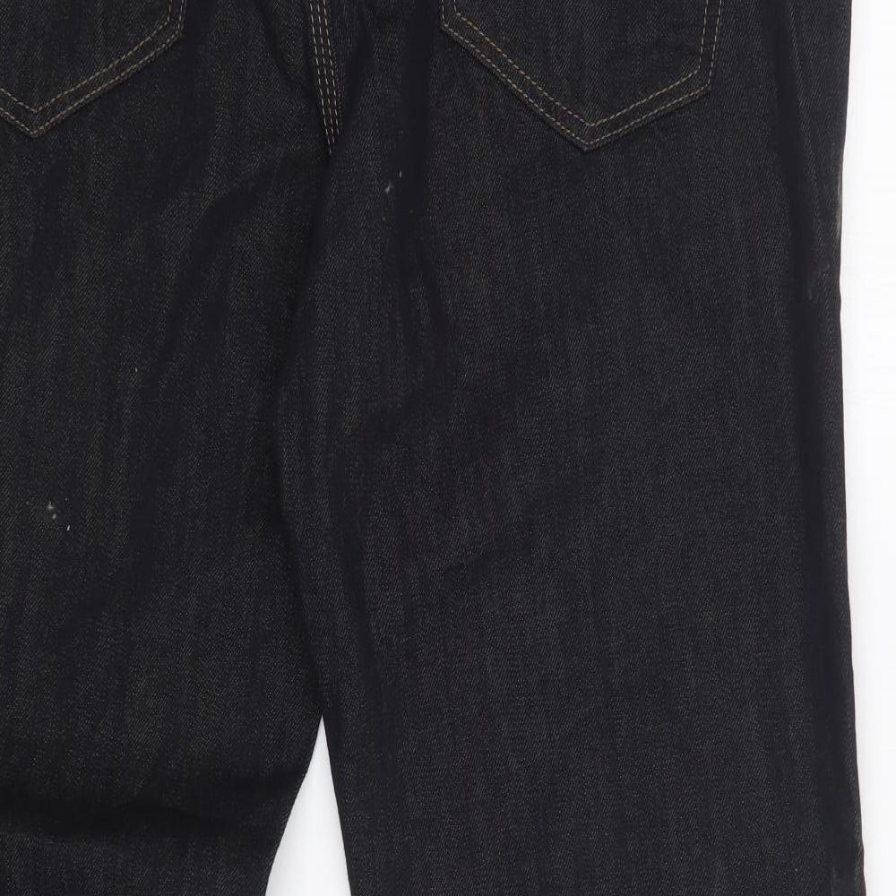 NEXT Mens Black   Straight Jeans Size 36 in L30 in - LONG