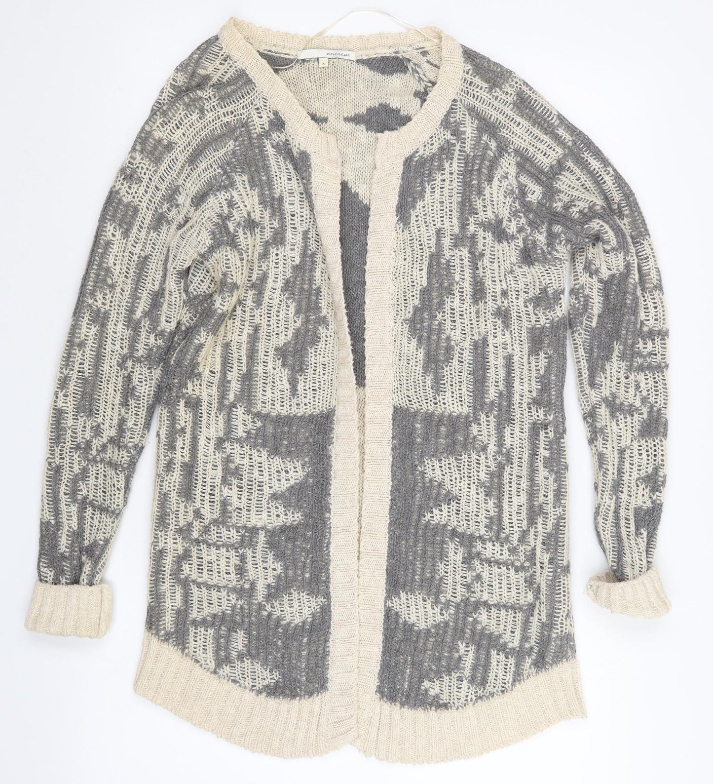 River Island Womens Multicoloured   Cardigan Jumper Size 6