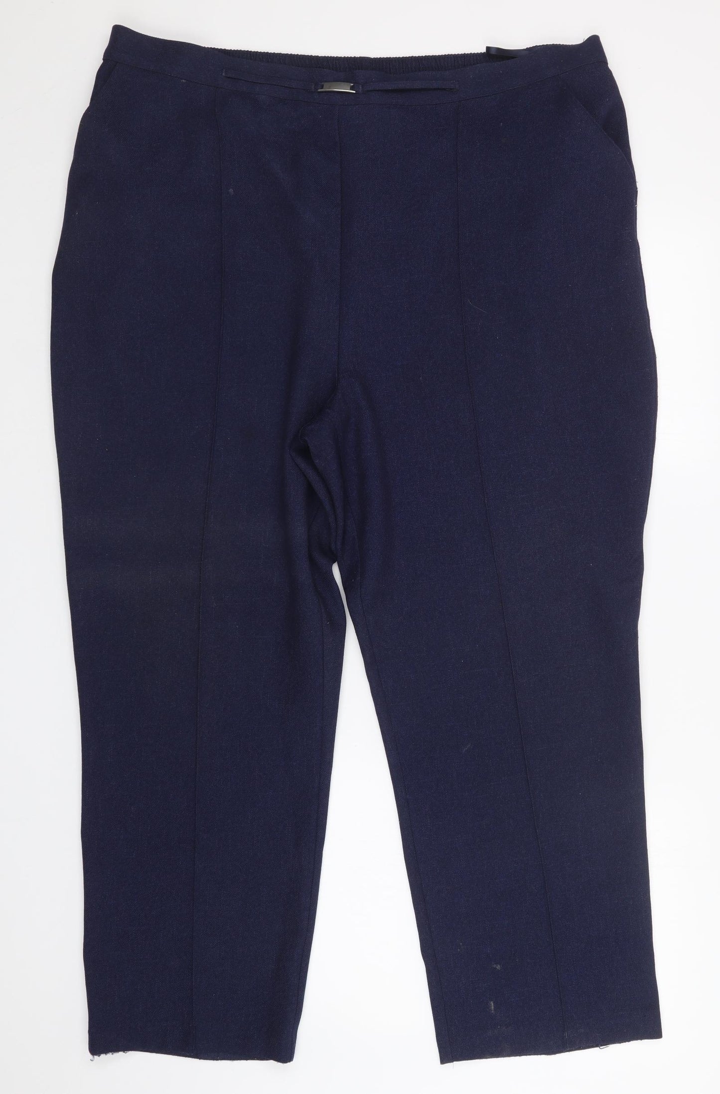 Matalan Womens Blue   Dress Pants Trousers Size 20 L27 in