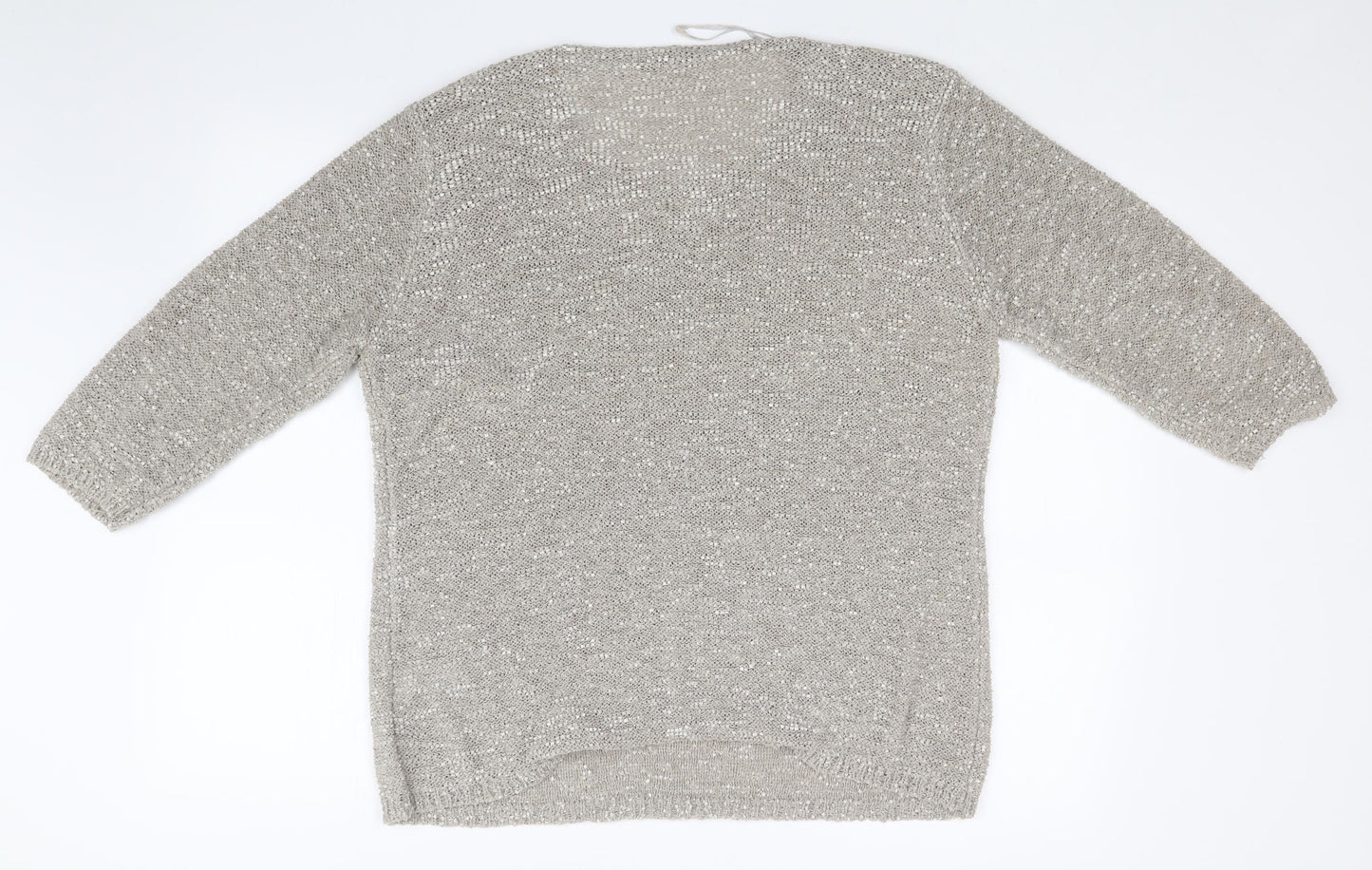 BM Womens Gold   Pullover Jumper Size L