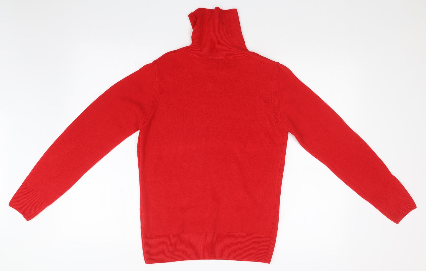 BASSINI Womens Red   Pullover Jumper Size S