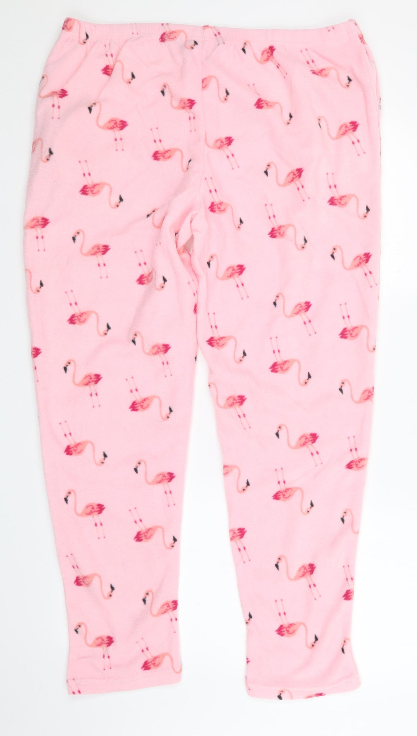 FOZBURY Womens Pink Solid   Pyjama Pants Size 16
