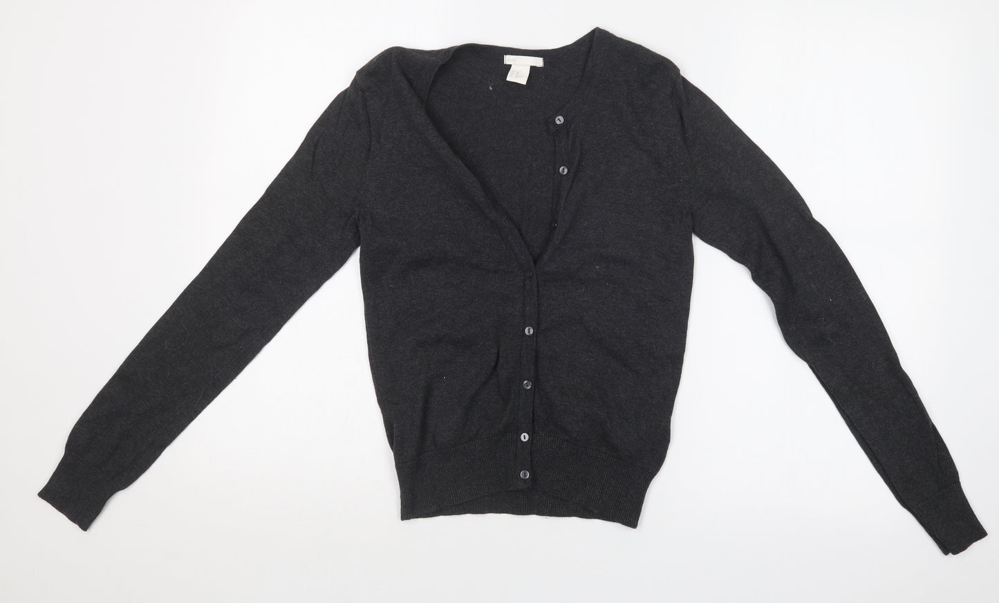 H&M Womens Grey   Cardigan Jumper Size XS
