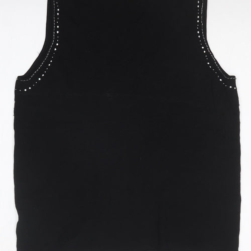 Bonmarché Womens Black   Basic Blouse Size L