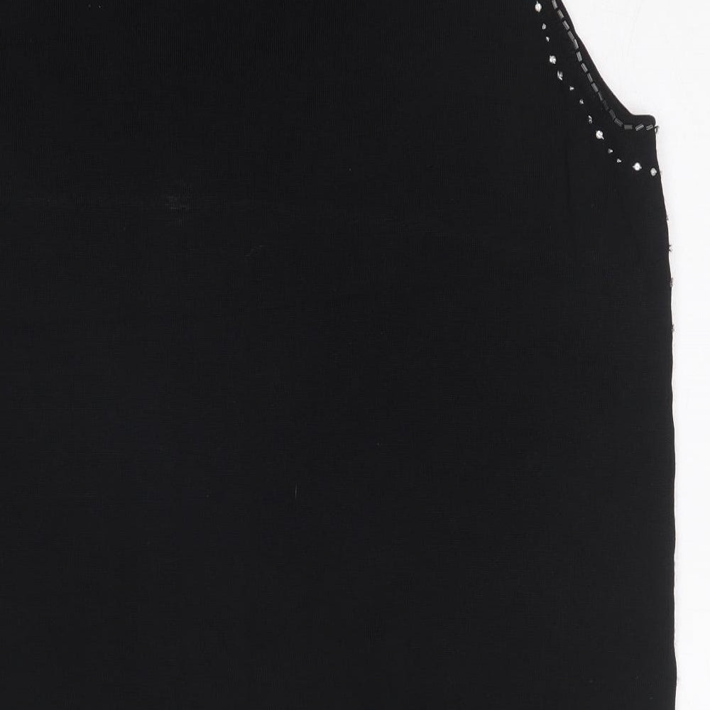 Bonmarché Womens Black   Basic Blouse Size L