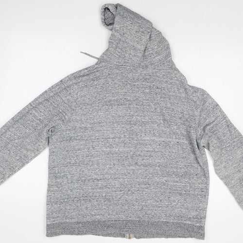 Matalan Womens Grey   Full Zip Hoodie Size L