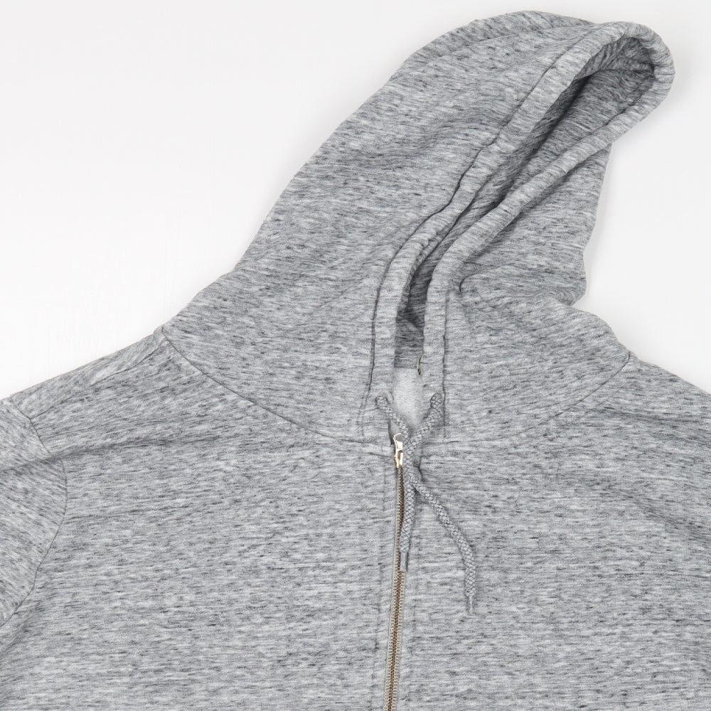 Matalan Womens Grey   Full Zip Hoodie Size L