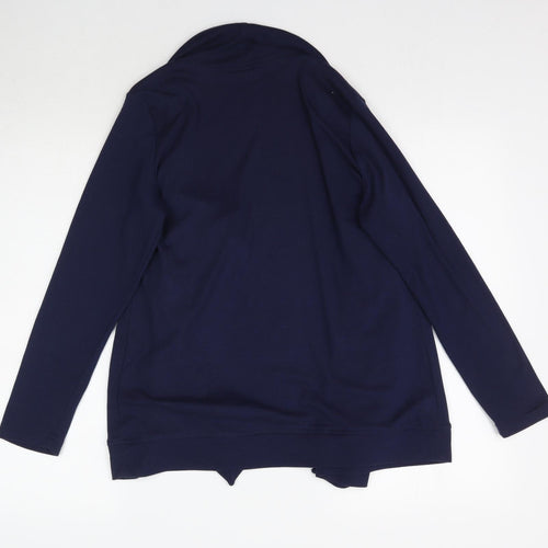 BM Womens Blue   Cardigan Jumper Size 12