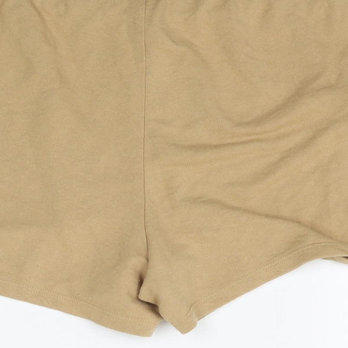 H&M Womens Beige   Sweat Shorts Size L
