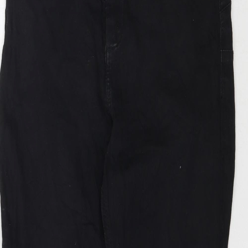 TALLY WEiJL Womens Black  Denim Skinny Jeans Size 12 L29 in