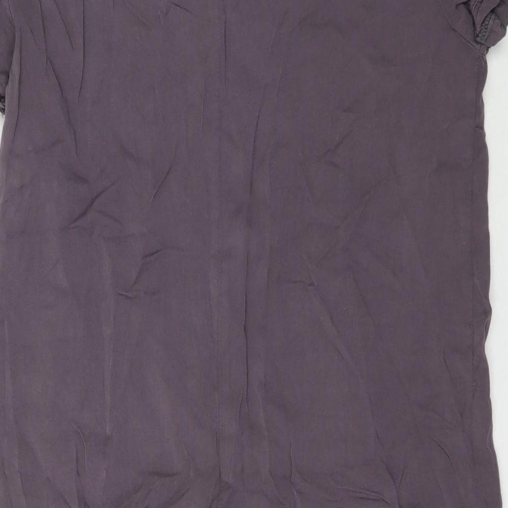 H&M Womens Purple   T-Shirt Dress  Size 8  - Short Dress / Long top