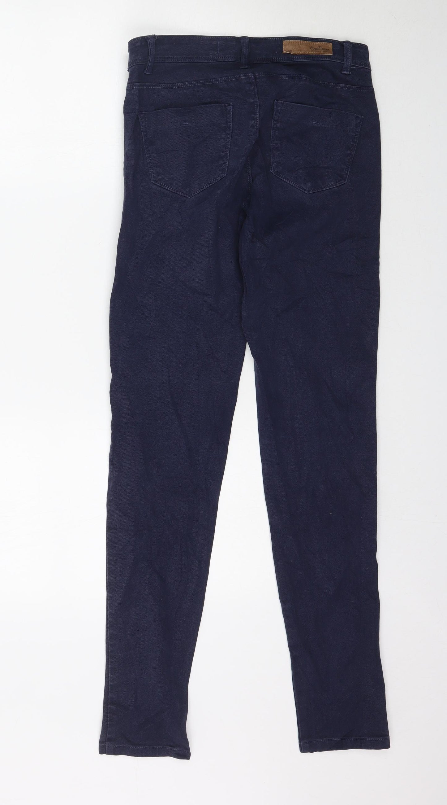 Zara Womens Blue  Denim Skinny Jeans Size 6 L33 in
