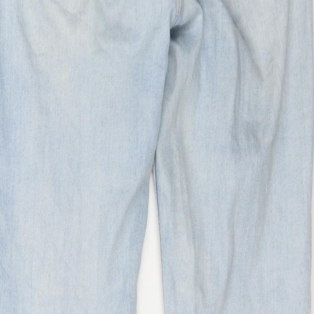 H&M Womens Blue  Denim Skinny Jeans Size 8 L30 in