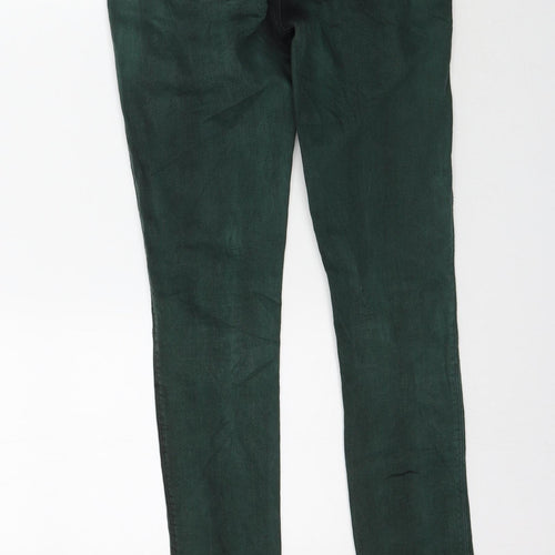 Only Womens Green  Denim Skinny Jeans Size 8 L32 in