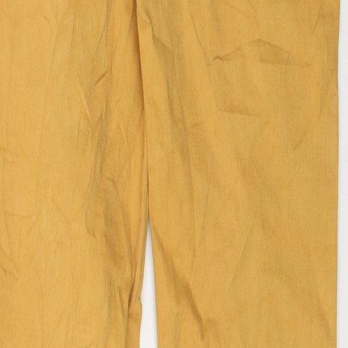 Carg Jeans Womens Yellow  Denim Skinny Jeans Size 30 in L32 in - Mustard