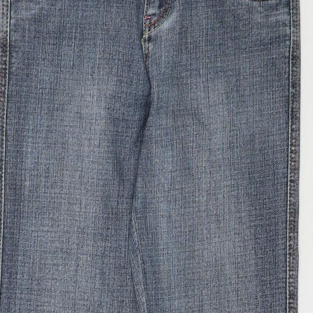 Sharparrow Womens Blue  Denim Bootcut Jeans Size 28 in L29 in