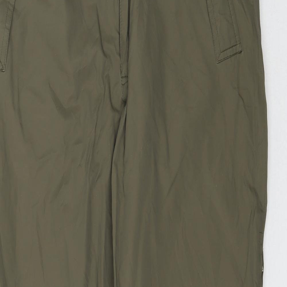 Gina Womens Green   Cargo Trousers Size 14 L32 in