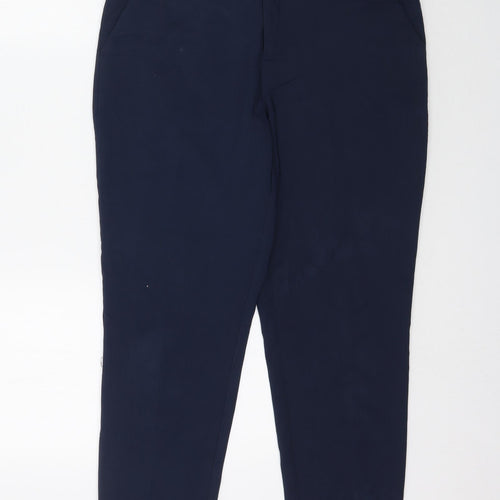 House Womens Blue   Trousers  Size L L26 in - Work Office