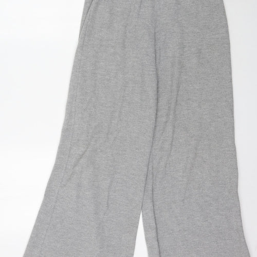 Zara Womens Grey  Knit Trousers  Size M L30 in