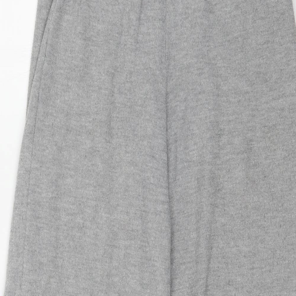 Zara Womens Grey  Knit Trousers  Size M L30 in