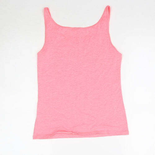 H&M Womens Pink   Basic Tank Size M