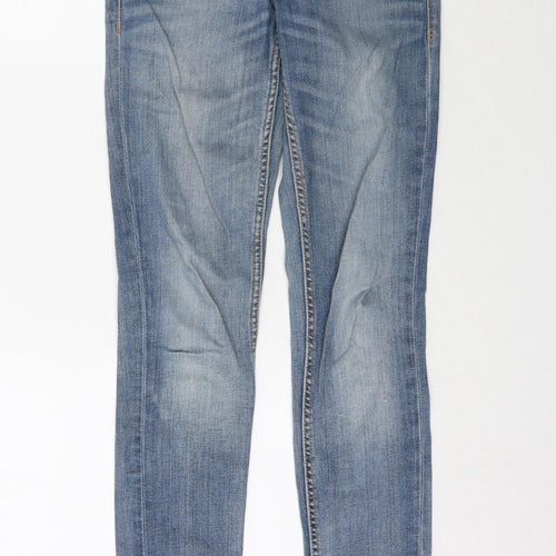 H&M Womens Blue  Denim Skinny Jeans Size 26 in L32 in