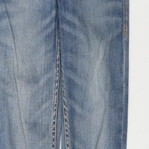 H&M Womens Blue  Denim Skinny Jeans Size 26 in L32 in