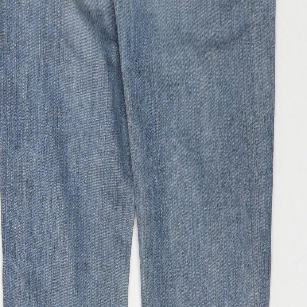 H&M Womens Blue  Denim Skinny Jeans Size 26 in L32 in