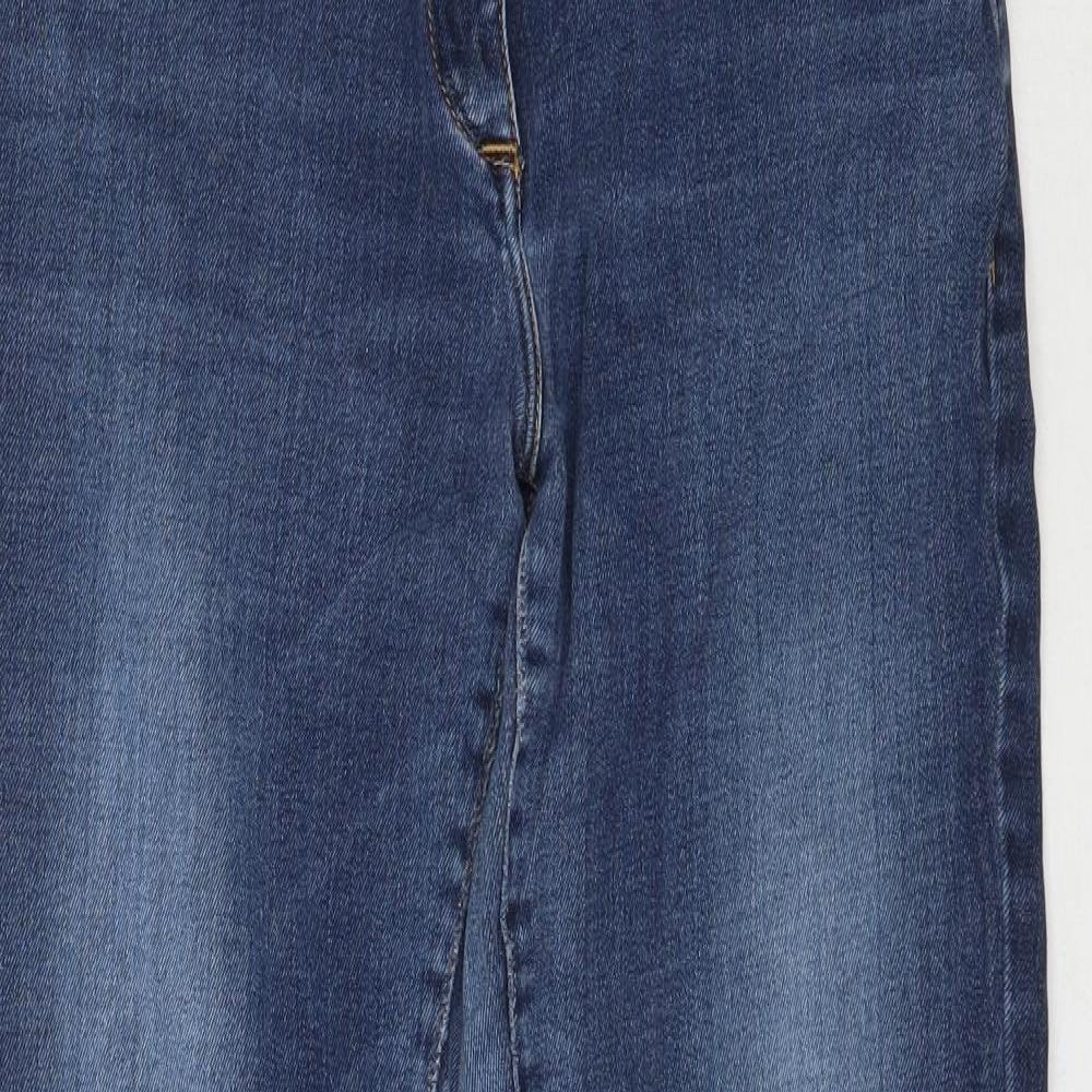 NEXT Womens Blue  Denim Bootcut Jeans Size 12 L30 in