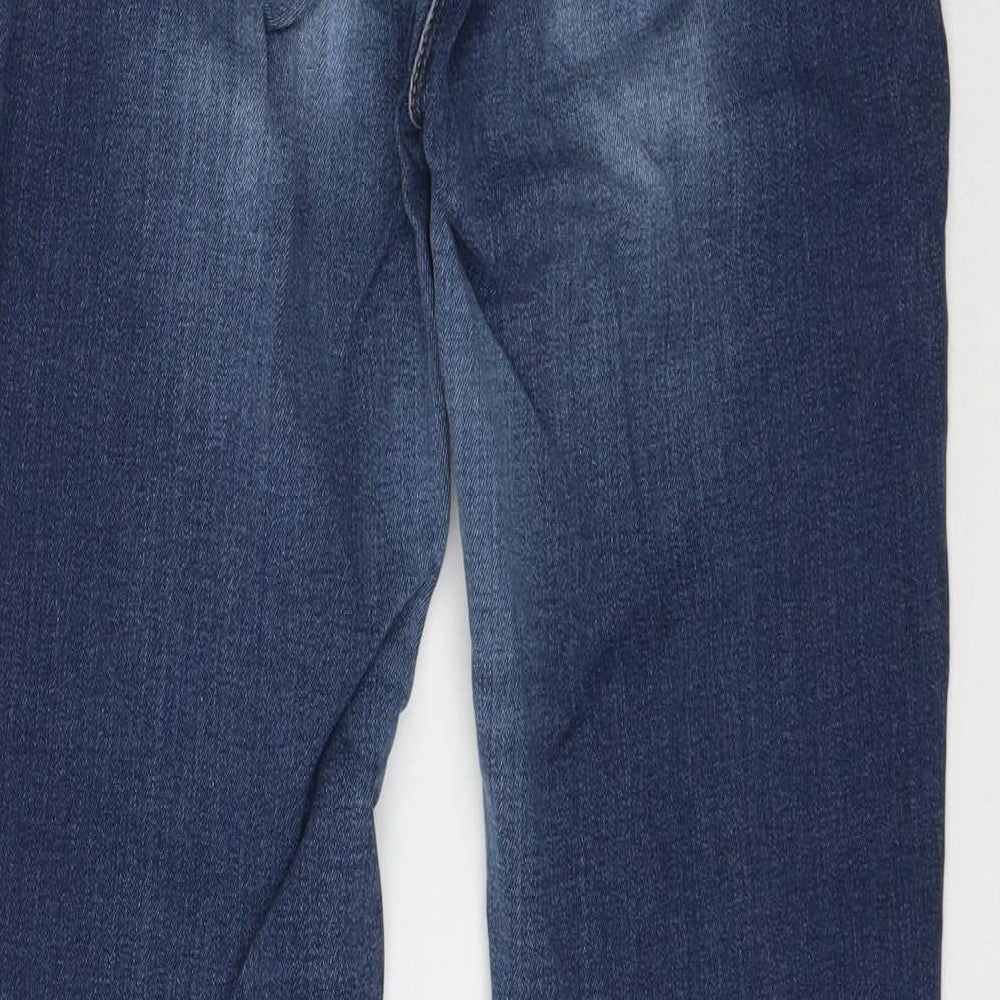 NEXT Womens Blue  Denim Bootcut Jeans Size 12 L30 in