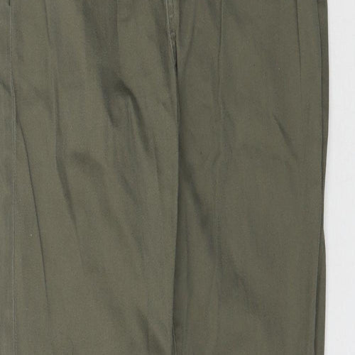 Preworn Womens Green  Denim Skinny Jeans Size 28 in L29 in