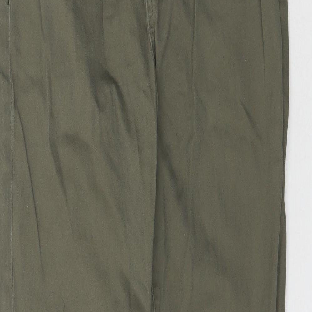 Preworn Womens Green  Denim Skinny Jeans Size 28 in L29 in