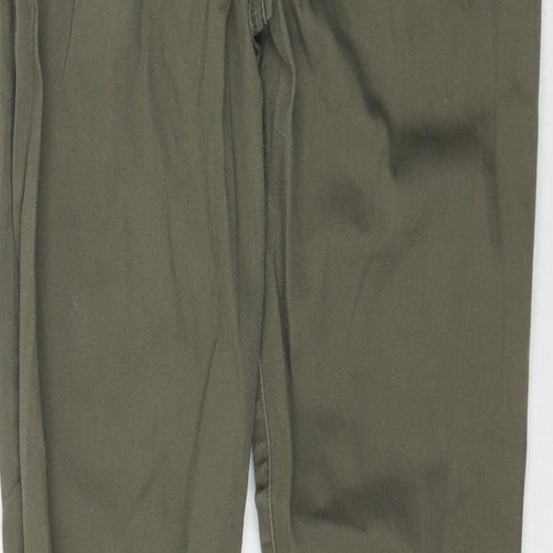 Preworn Womens Green  Denim Skinny Jeans Size 28 in L29 in