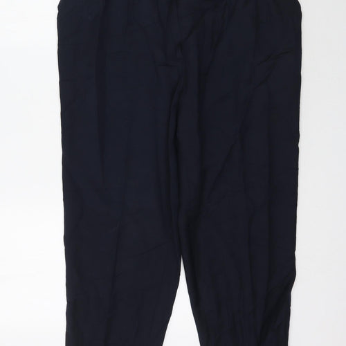 Preworn Womens Blue   Trousers  Size L L25 in